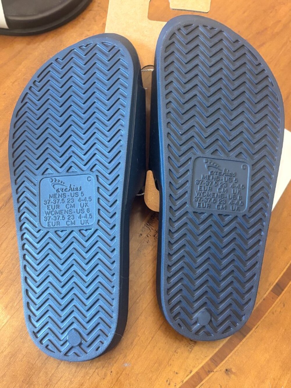 Archies Slides,navy - Picture 2 of 2